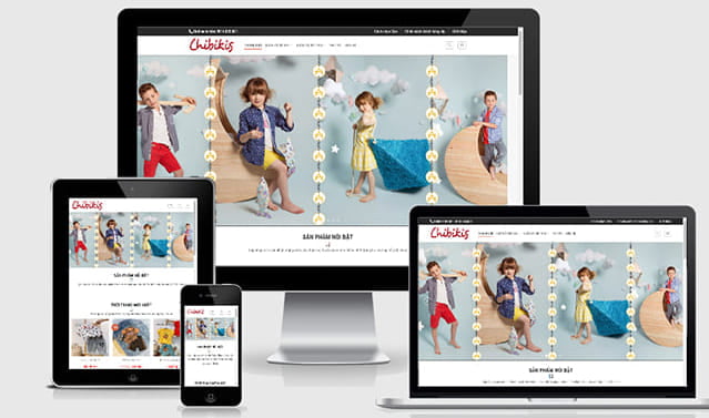 Thiết kế website thời trang tại TPHCM