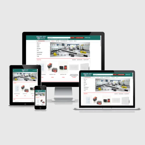Thiết Kế Website Thiết Bị Điện MA-309