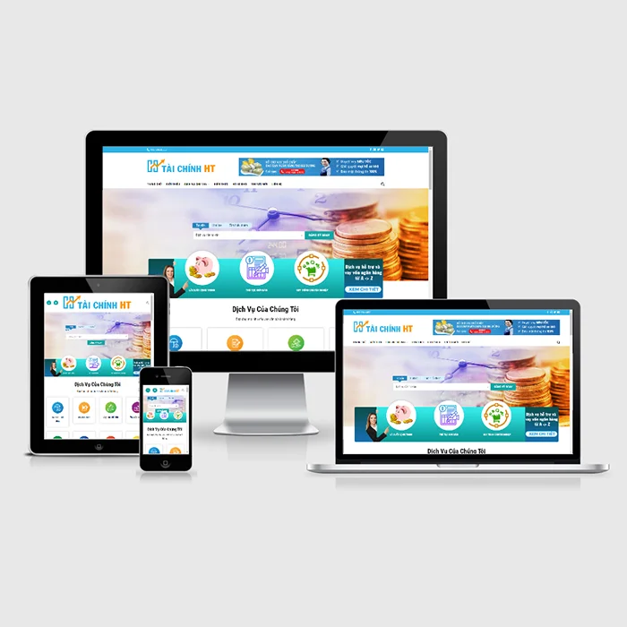 Thiết Kế Website Cho Vay Tài Chính MA-306