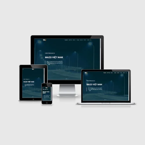 Mẫu Website Gia Công Thiết Bị Điện MA-308
