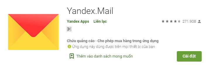 Hướng dẫn sử dụng email theo tên miền YANDEX