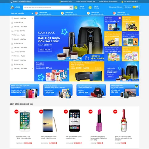 Thiết Kế Website Điện Máy MA-319