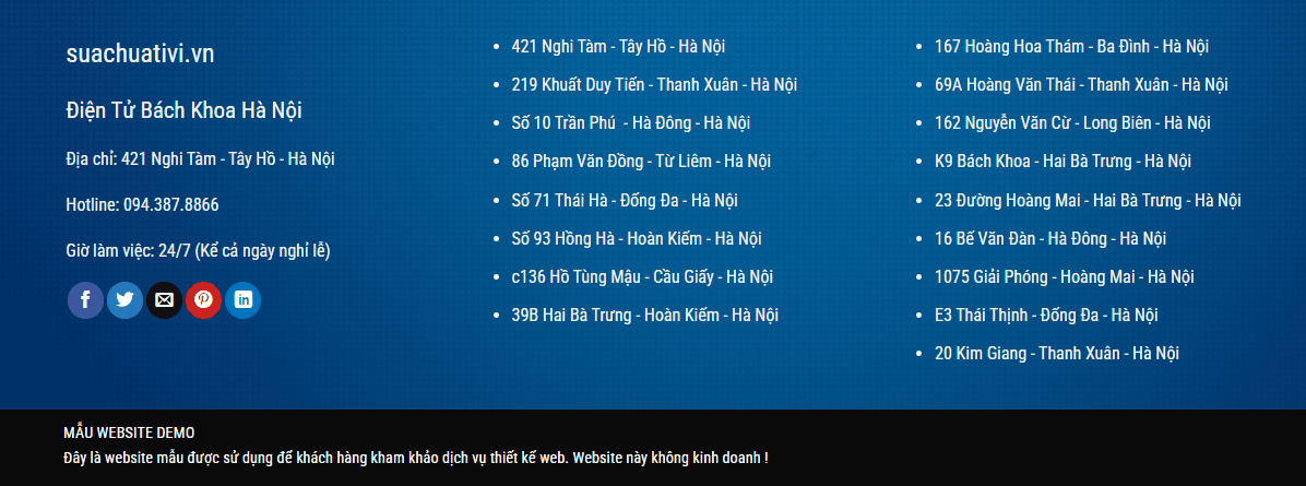 Thiết Kế Website Dịch Vụ Sửa Chữa Ti Vi, Tủ Bếp, Lò Vi Sóng MA-314
