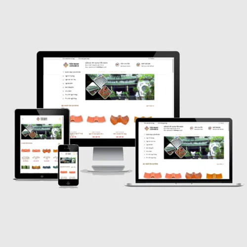 Thiết Kế Website Gốm Sứ MA-325