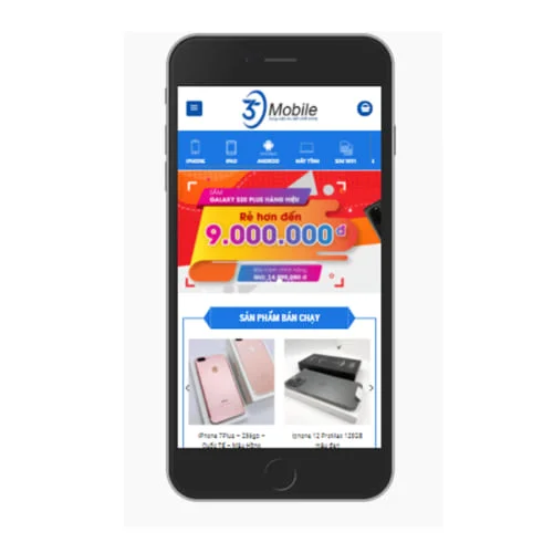 Mẫu Website Thương Mại Điện Tử MA-324