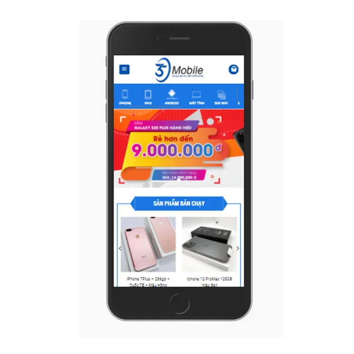Thiết Kế Website Thương Mại Điện Tử MA-324