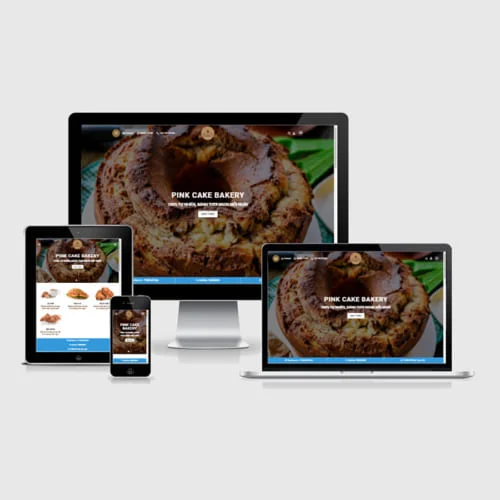 Thiết Kế Website Bán Bánh Ngọt MA-456