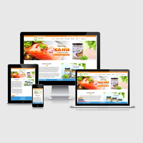 Thiết Kế Website Bán Thực Phẩm MA-424
