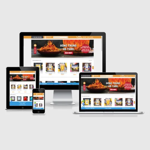 Thiết Kế Website Bán Thực Phẩm MA-427