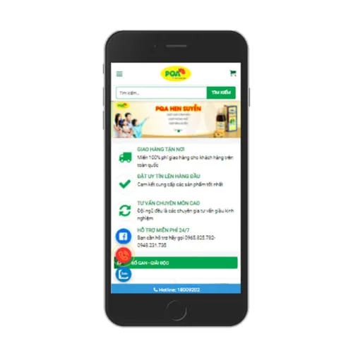 Mẫu Website Bán Thuốc MA-344