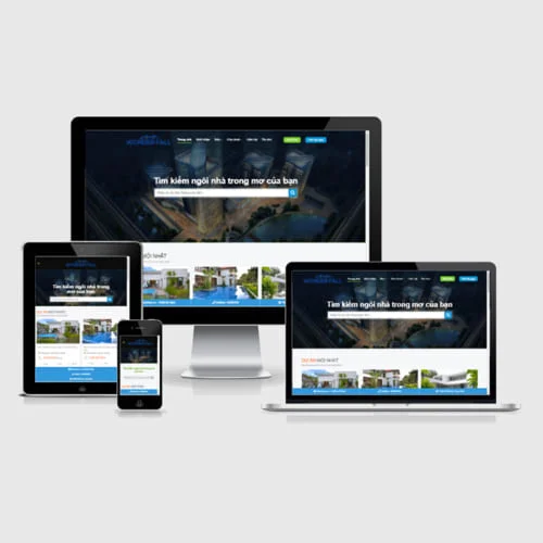 Thiết Kế Website Bất Động Sản MA-422