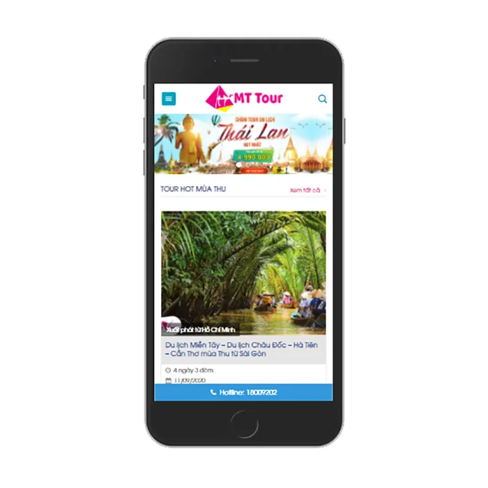 Thiết Kế Website Du Lịch MA-452