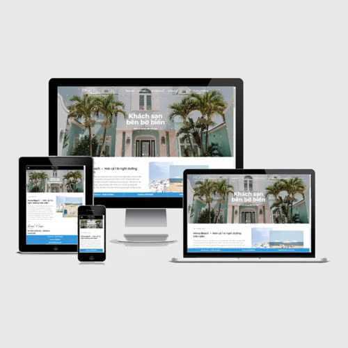 Thiết Kế Website Khách Sạn MA-412