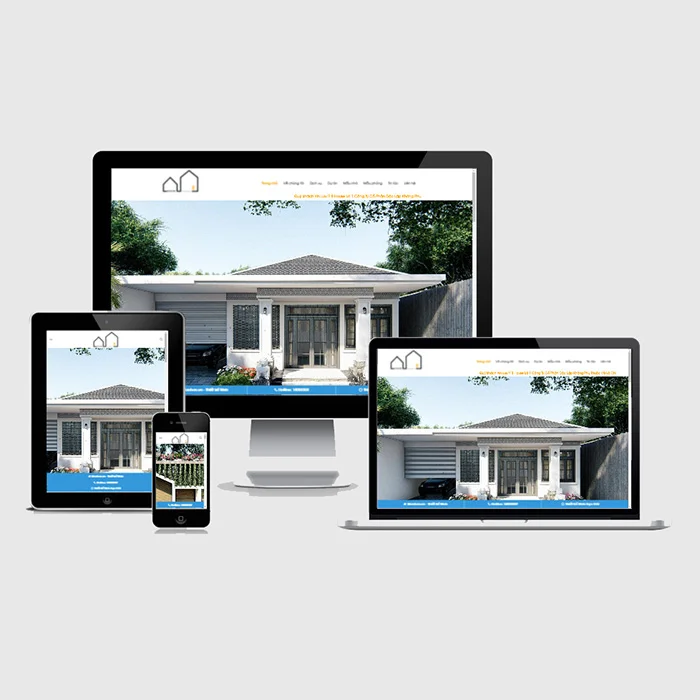 Thiết Kế Website Nội Thất, Kiến Trúc MA-450