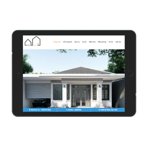 Mẫu Website Nội Thất, Kiến Trúc MA-450