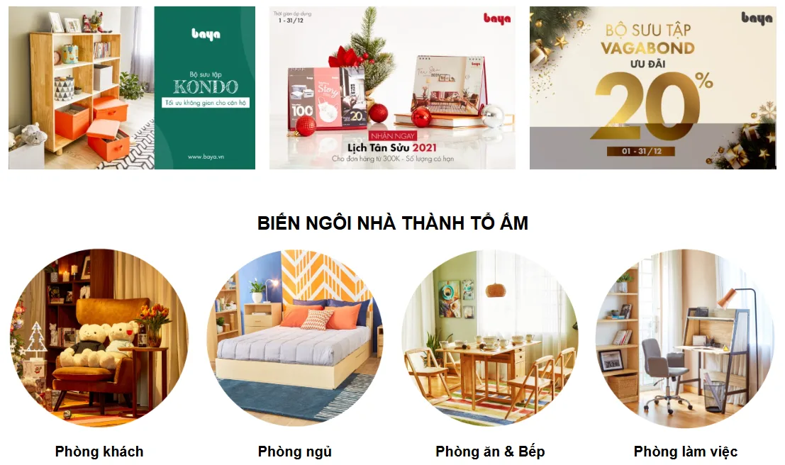 Thiết Kế Website Bán Đồ Nội Thất MA-380
