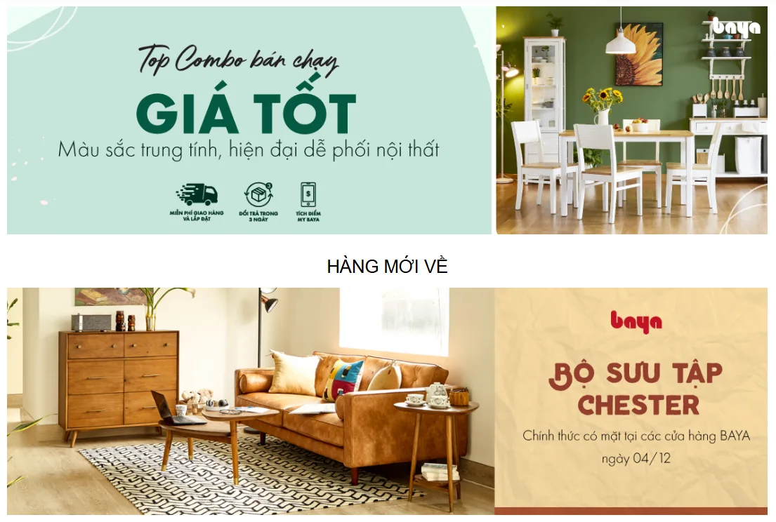 Thiết Kế Website Bán Đồ Nội Thất MA-380