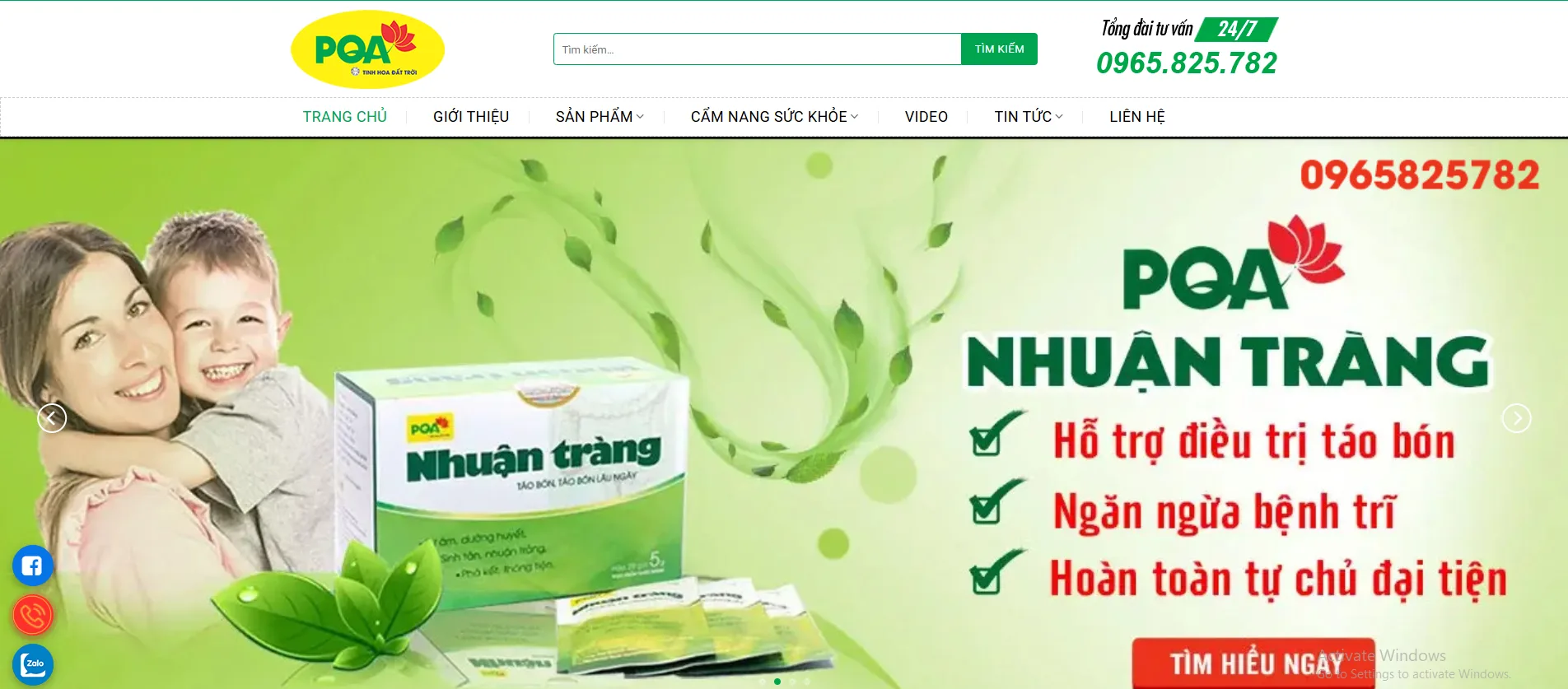 Thiết Kế Website Bán Thuốc MA-344