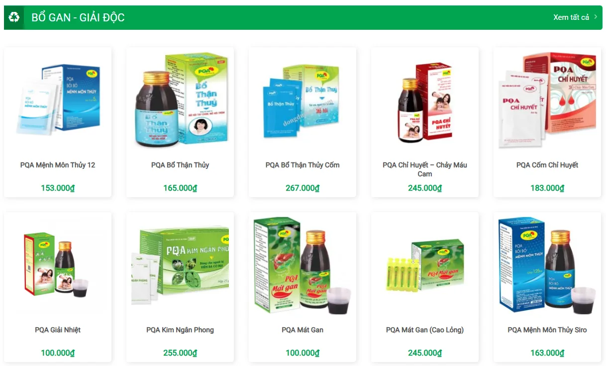 Thiết Kế Website Bán Thuốc MA-344