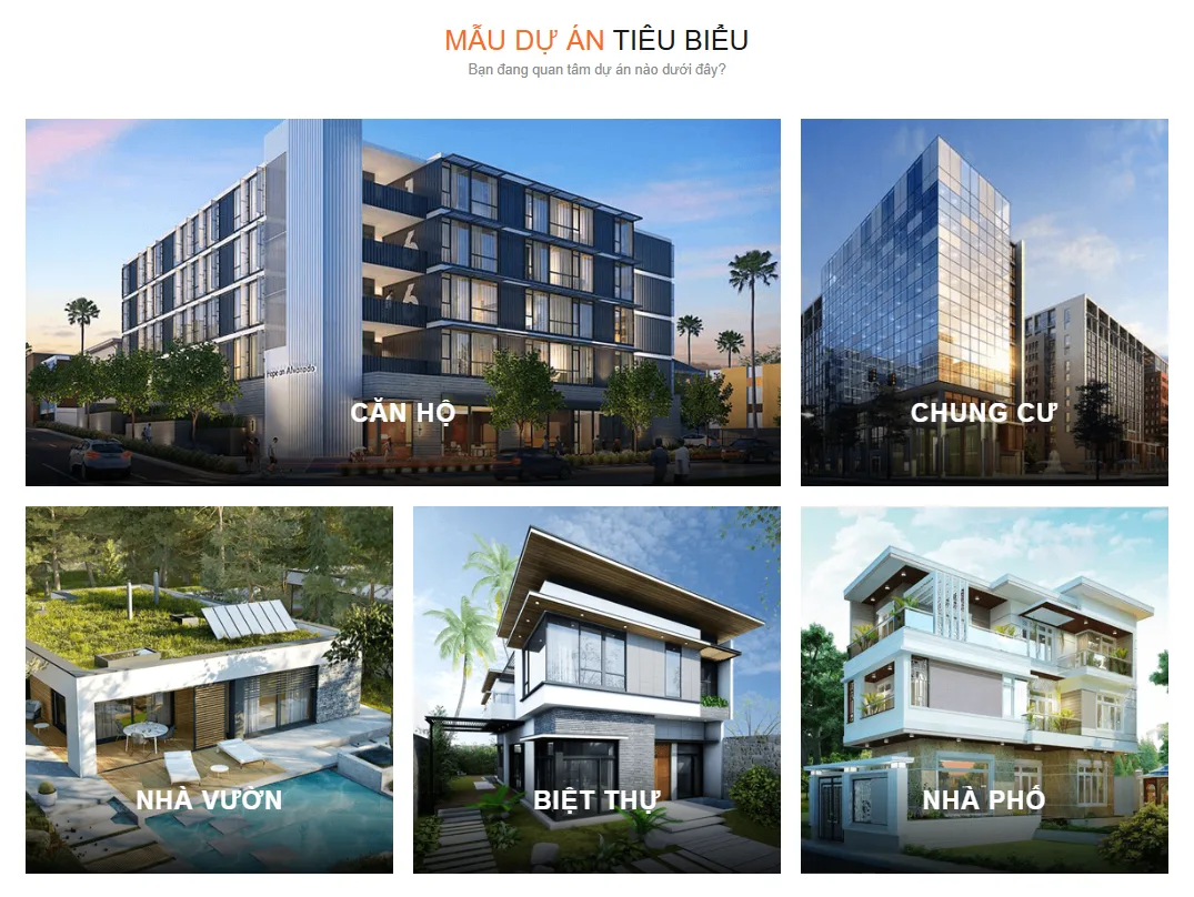 Thiết Kế Website Bất Động Sản MA-422