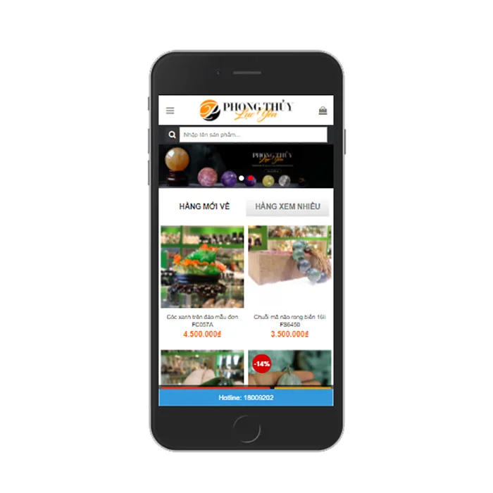 Thiết Kế Website Bán Đồ Phong Thuỷ MA-512