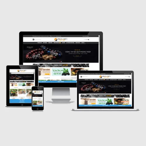 Mẫu Website Bán Đồ Phong Thuỷ MA-512