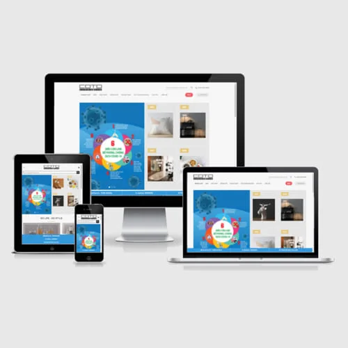 Mẫu Website Bán Đồ Trang Trí MA-481