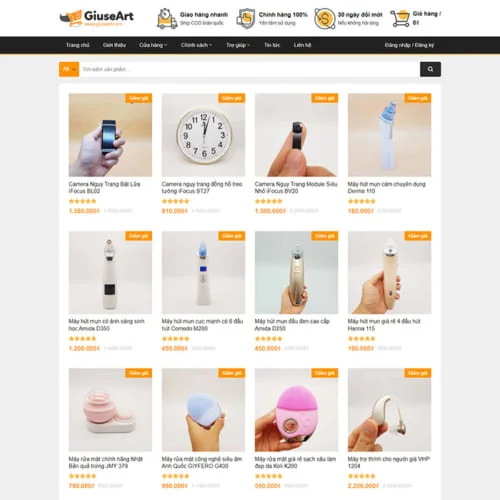 Thiết Kế Website Bán Hàng MA-502