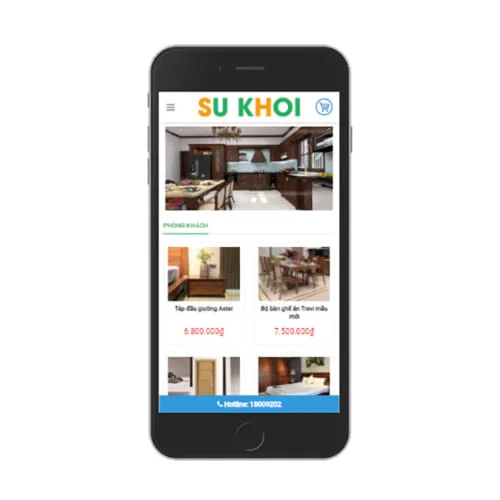 Mẫu Website Bán Nội Thất MA-562