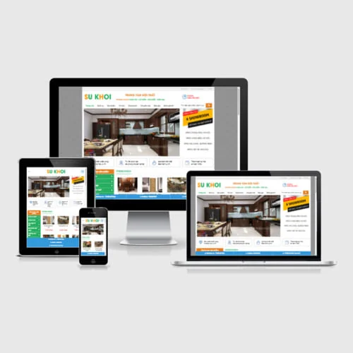 Mẫu Website Bán Nội Thất MA-562