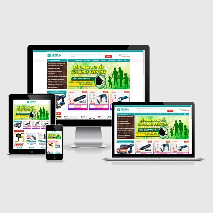 Thiết Kế Website Bán Thiết Bị Điện MA-537