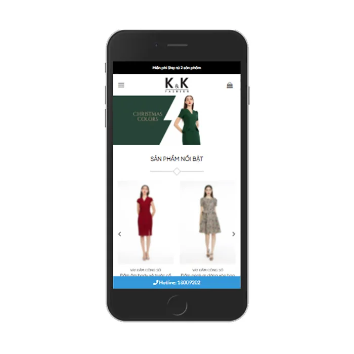 Thiết Kế Website Bán Thời Trang Nữ MA-525