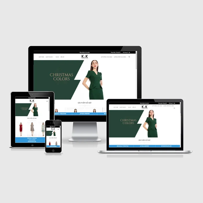 Thiết Kế Website Bán Thời Trang Nữ MA-525