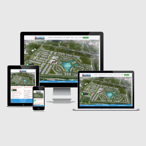 Mẫu Website Bất Động Sản MA-477