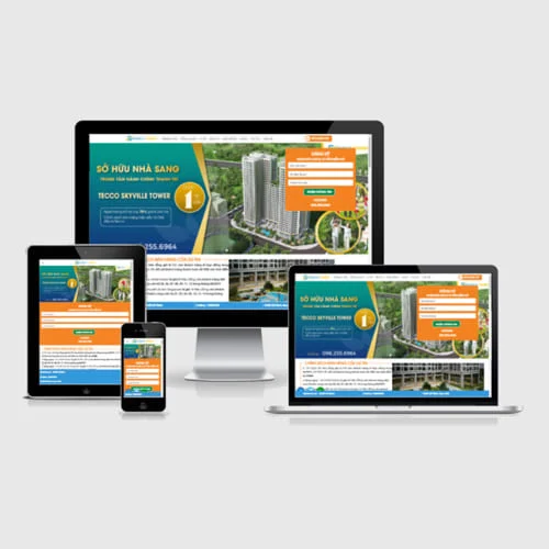Thiết Kế Website Bất Động Sản MA-499