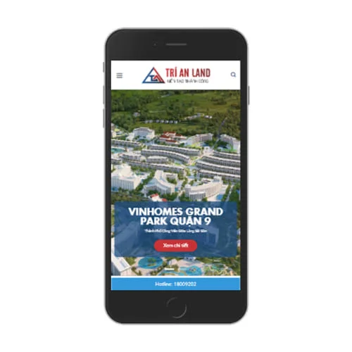 Mẫu Website Bất Động Sản MA-578