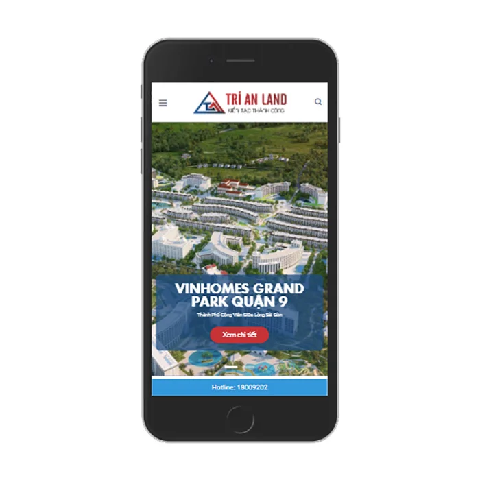 Thiết Kế Website Bất Động Sản MA-578