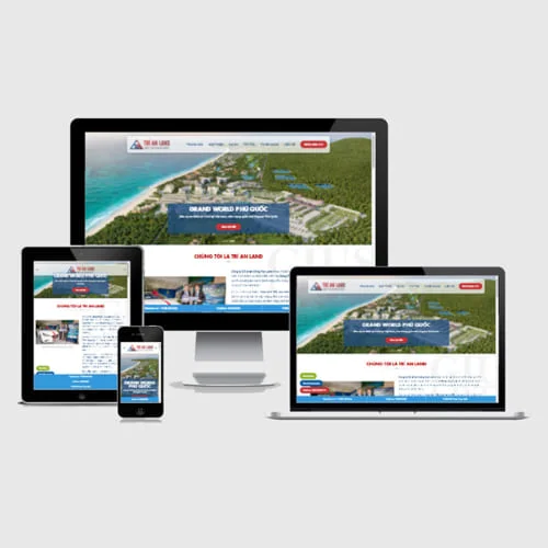Mẫu Website Bất Động Sản MA-578
