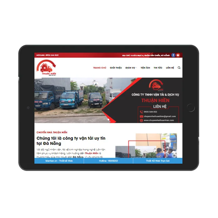 Thiết Kế Website Chuyển Nhà MA-532