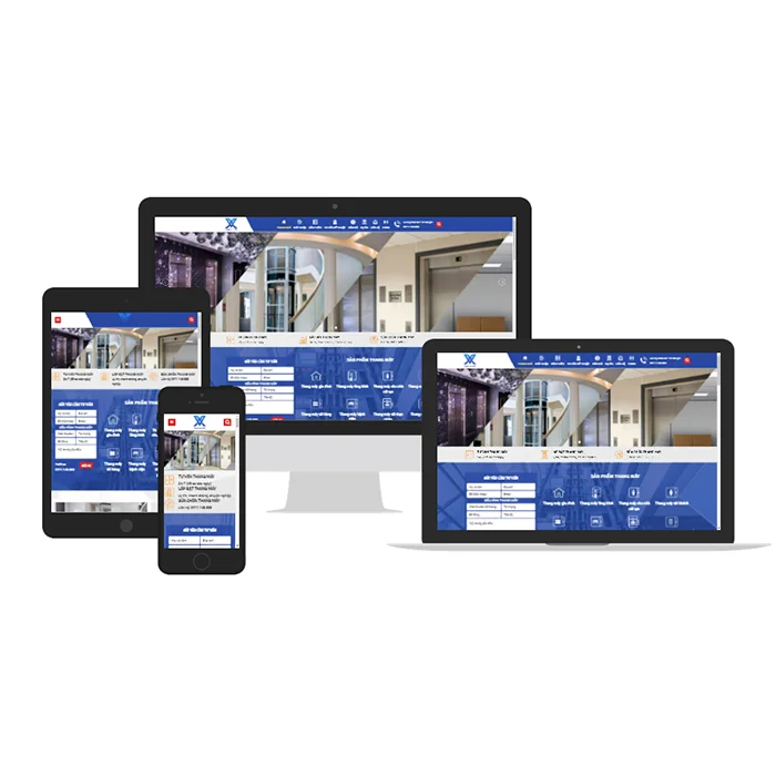 Thiết Kế Website Dịch Vụ Cầu Thang Máy MA-330
