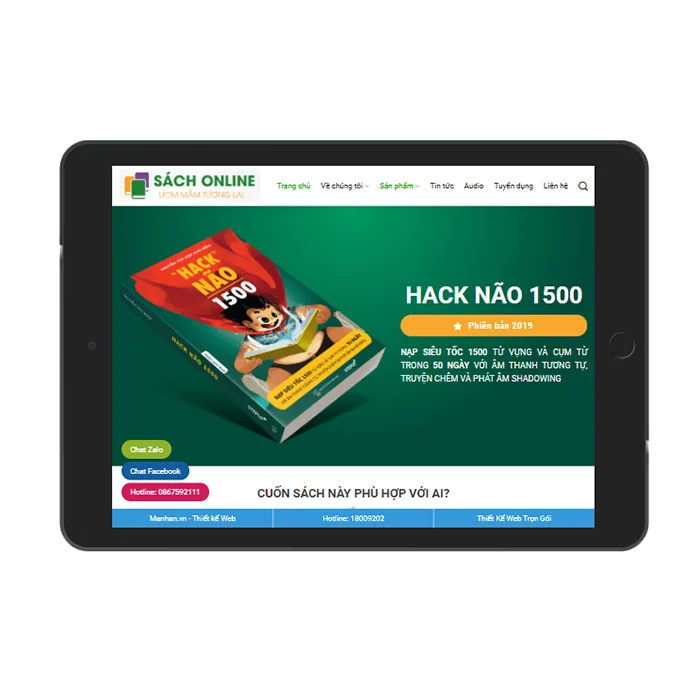 Thiết Kế Website Giáo Dục MA-577