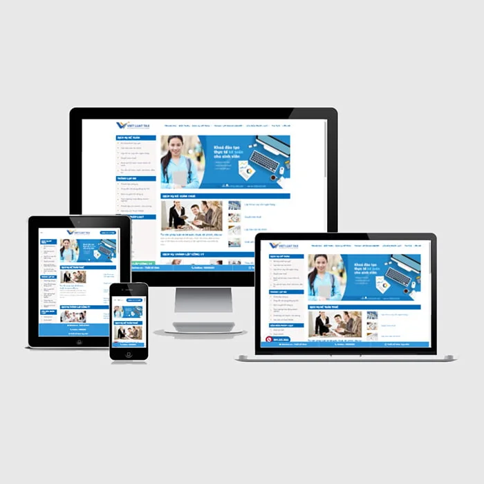 Thiết Kế Website Kế Toán MA-550