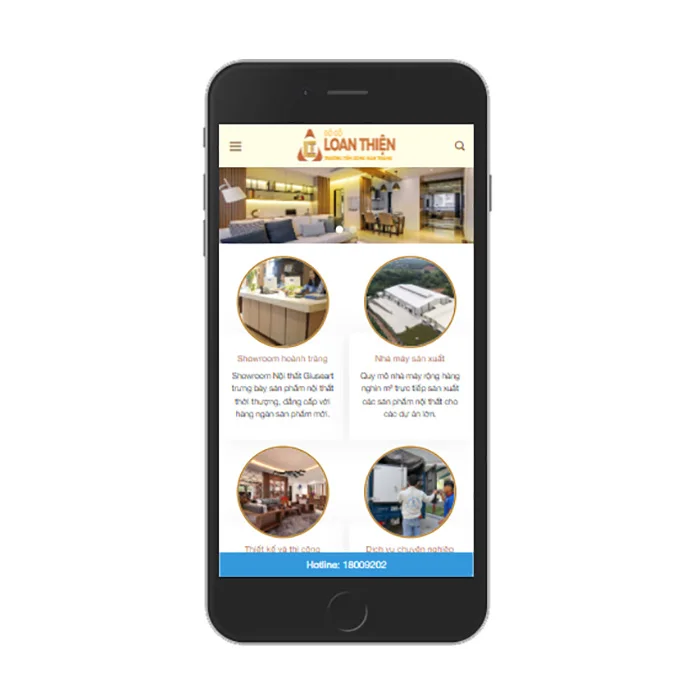 Thiết Kế Website Nội Thất MA-582