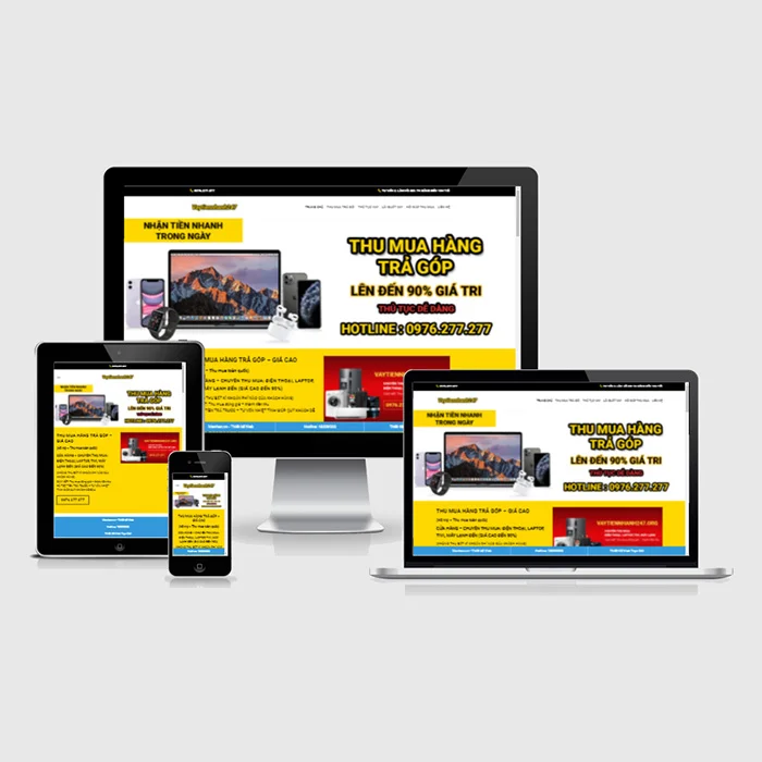 Thiết Kế Website Tài Chính MA-527