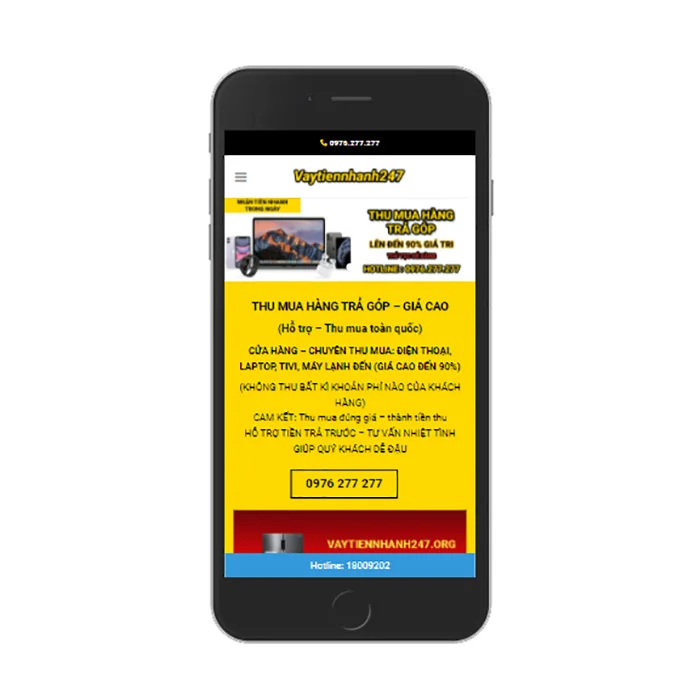 Thiết Kế Website Tài Chính MA-527