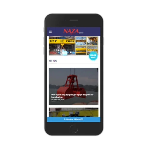Mẫu Website Xây Dựng MA-558