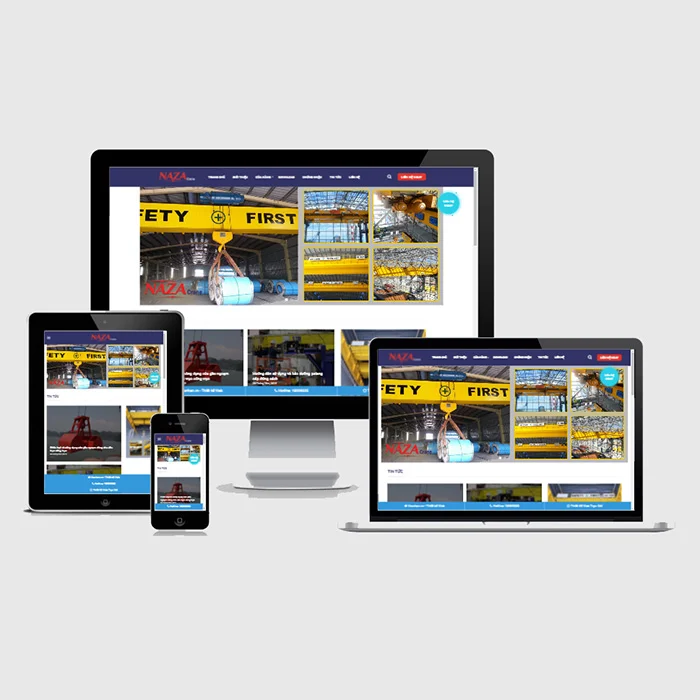 Thiết Kế Website Xây Dựng MA-558
