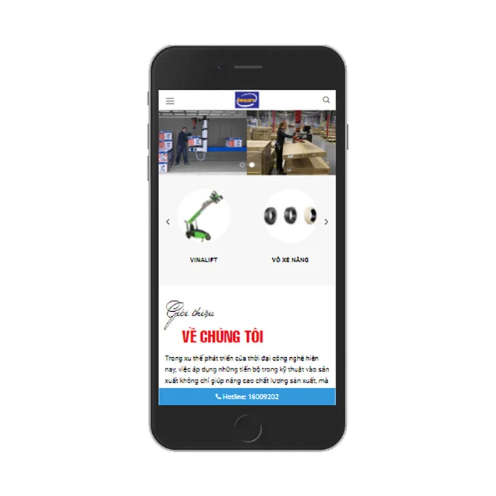 Thiết Kế Website Xây Dựng MA-560