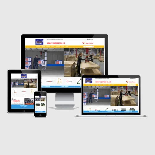 Mẫu Website Xây Dựng MA-560