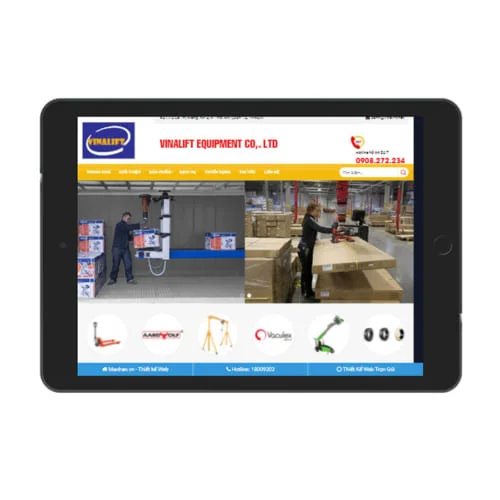 Mẫu Website Xây Dựng MA-560
